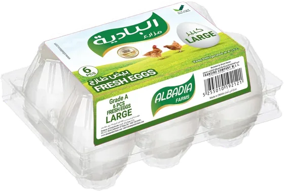 Albadia Fresh Eggs - Large 6 pcs