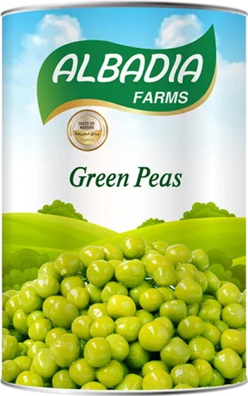 Albadia Green Peas canned