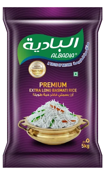 Albadia Premium Extra Long Basmati Rice 5kg