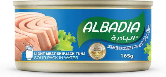 Light Meat Skipjack Tuna Solid Pack in Water 165g