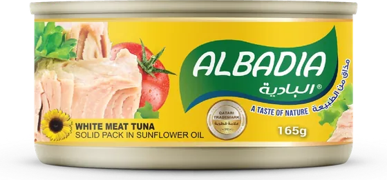 White Meat Tuna Solid Pack in Sunflower Oil 165g