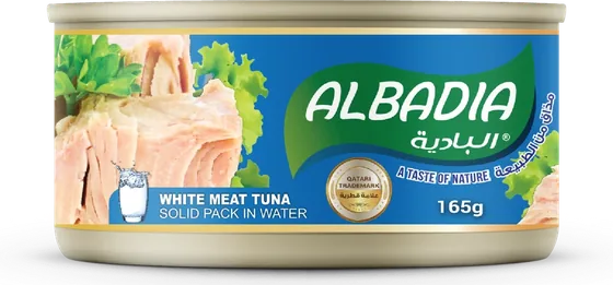 White Meat Tuna Solid Pack in Water 165g